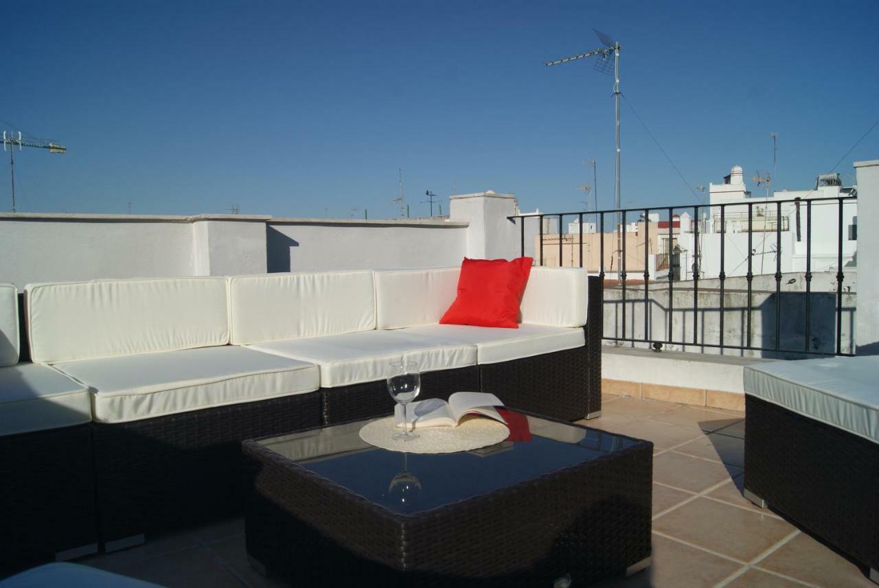 Cdz - Atico Tavira Two Private Terraces With Great Views Leilighet Cádiz Eksteriør bilde