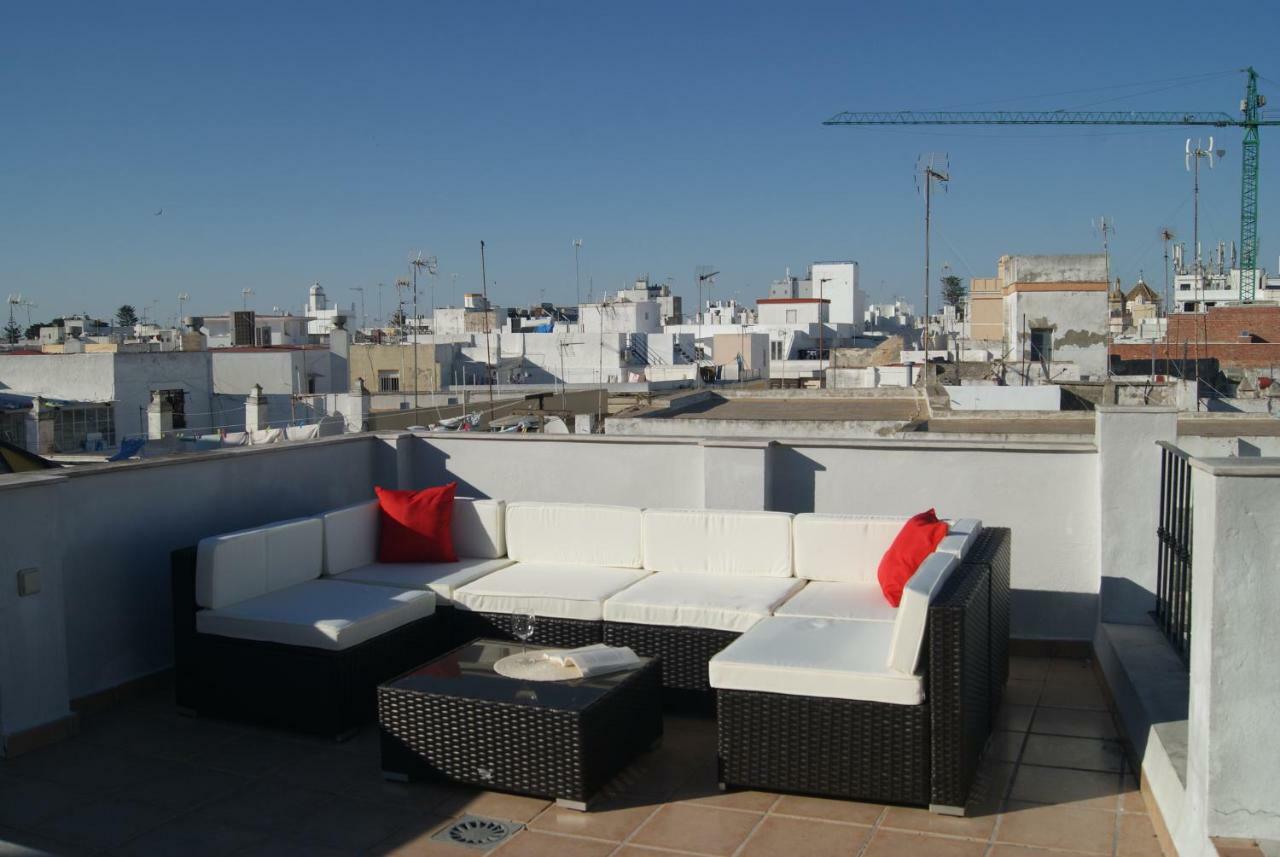 Cdz - Atico Tavira Two Private Terraces With Great Views Leilighet Cádiz Eksteriør bilde